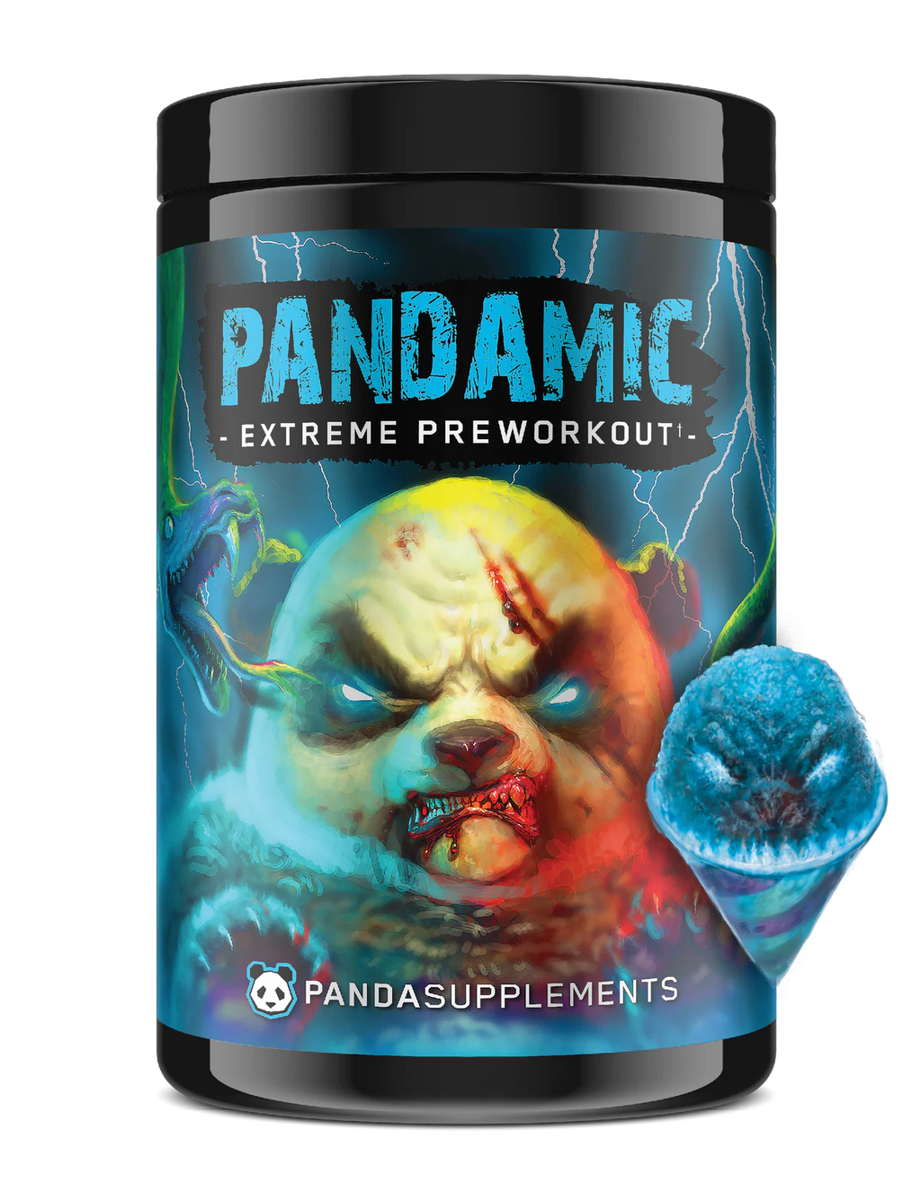 Panda Pandamic Extreme Pre Entreno 25 Servicios bue snow cone