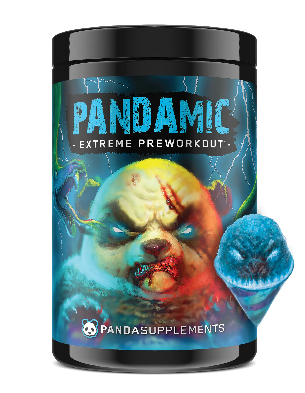 Panda Pandamic Extreme Pre Entreno 25 Servicios bue snow cone