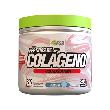 FSB Peptidos de Colágeno + Astaxantina 200g 20 Servicios