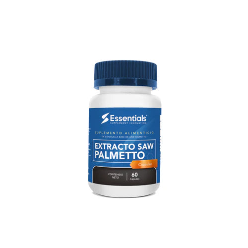 Essentials Extracto Saw Palmetto 60 Capsulas