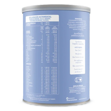 Habits Proteina Vegetal 488gr Informacion nutricional