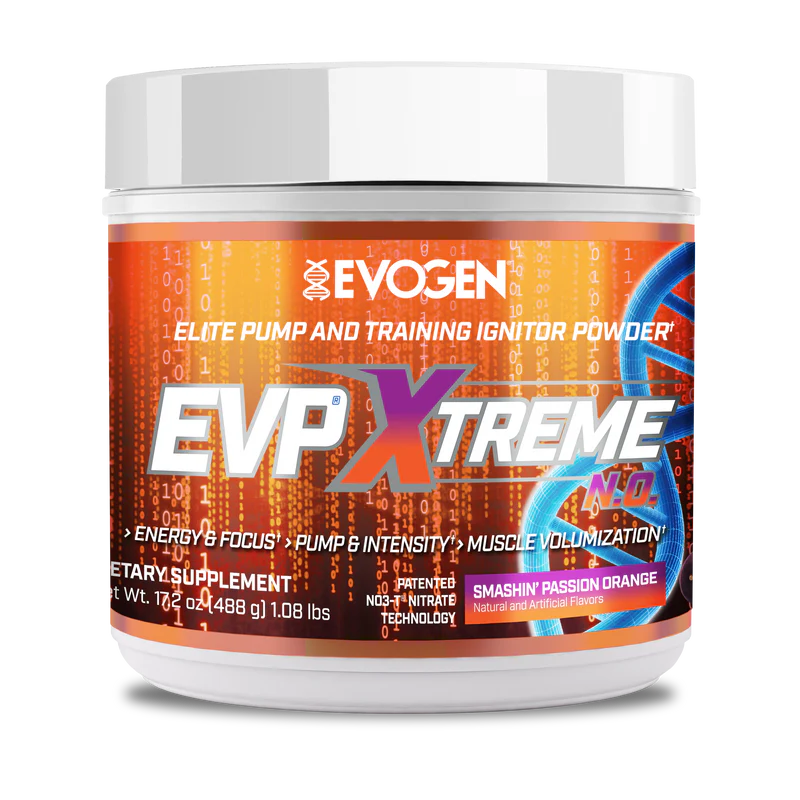 Evogen EVP Xtreme N.O Pre Entreno 40 Servicios smashing passion orange