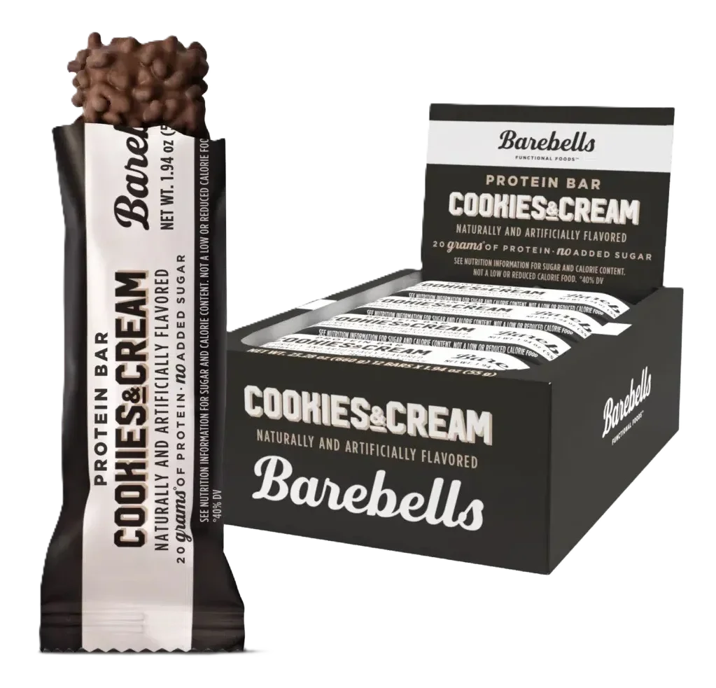 Barebells Barras de Proteina Caja 12pz Cookies and cream