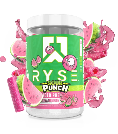 Ryse Loaded Pre Entreno Sour Punch 435Gr 30 Servicios sour watermelon