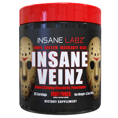 Insane Labz Insane Veinz Pre Entreno 35 servicios ponche