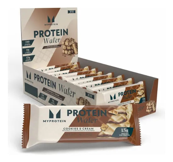Myprotein Protein Wafer 10 Barras Cookies and cream