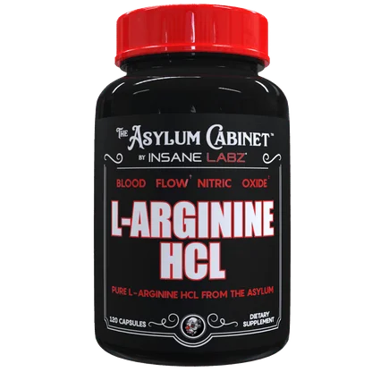 Insane Labz L- Arginina HCL 120 Cápsulas 60 Serv