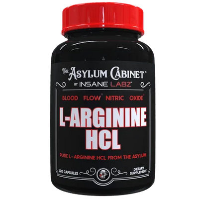 Insane Labz L- Arginina HCL 120 Cápsulas 60 Serv