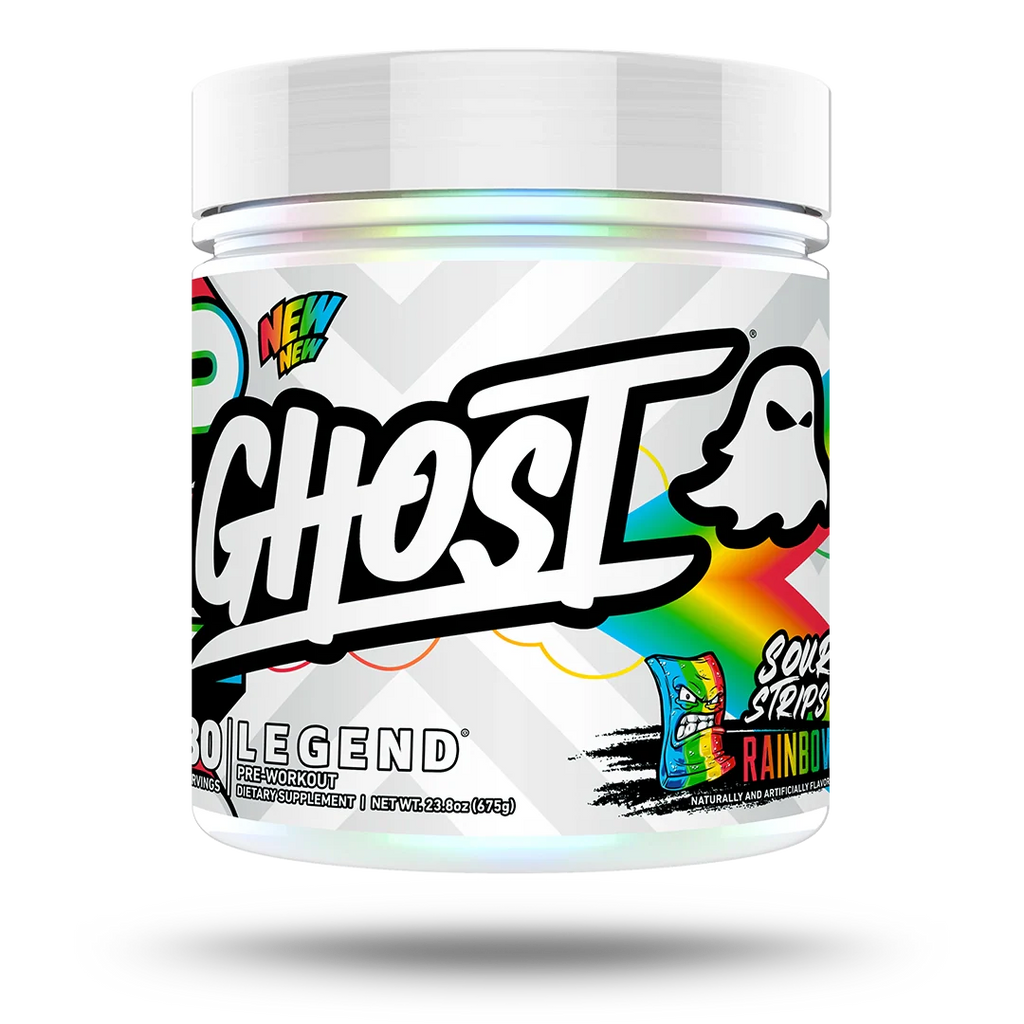 Ghost Legend V4 Pre Entreno 30 Servicios sour strips rainbow