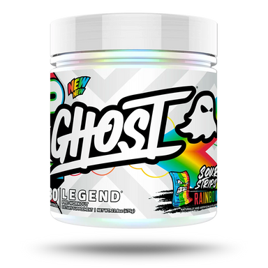 Ghost Legend V4 Pre Entreno 30 Servicios sour strips rainbow