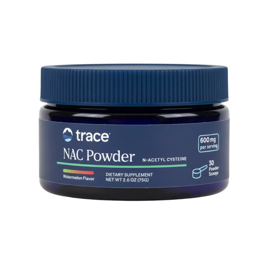 Trace Minerals NAC Powder Suplemento en polvo de N-acetil cisteína 30 Porciones