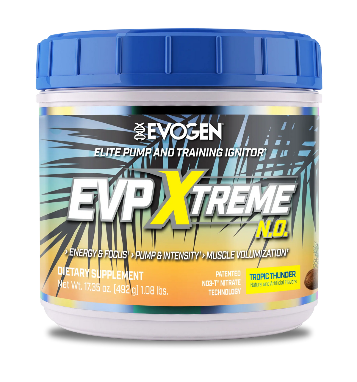 Evogen EVP Xtreme N.O Pre Entreno 40 Servicios tropic thunder