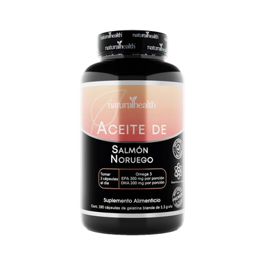 Natural Health Aceite Salmon Noruego 180 Capsulas