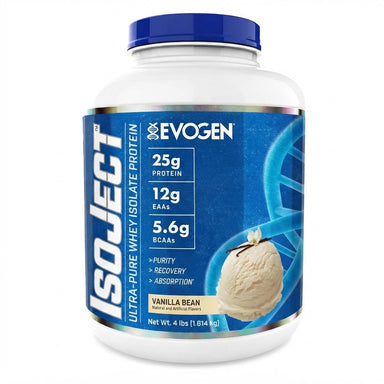 Evogen Proteina Isoject 4 Lbs 55 Servicios chocolate vainilla