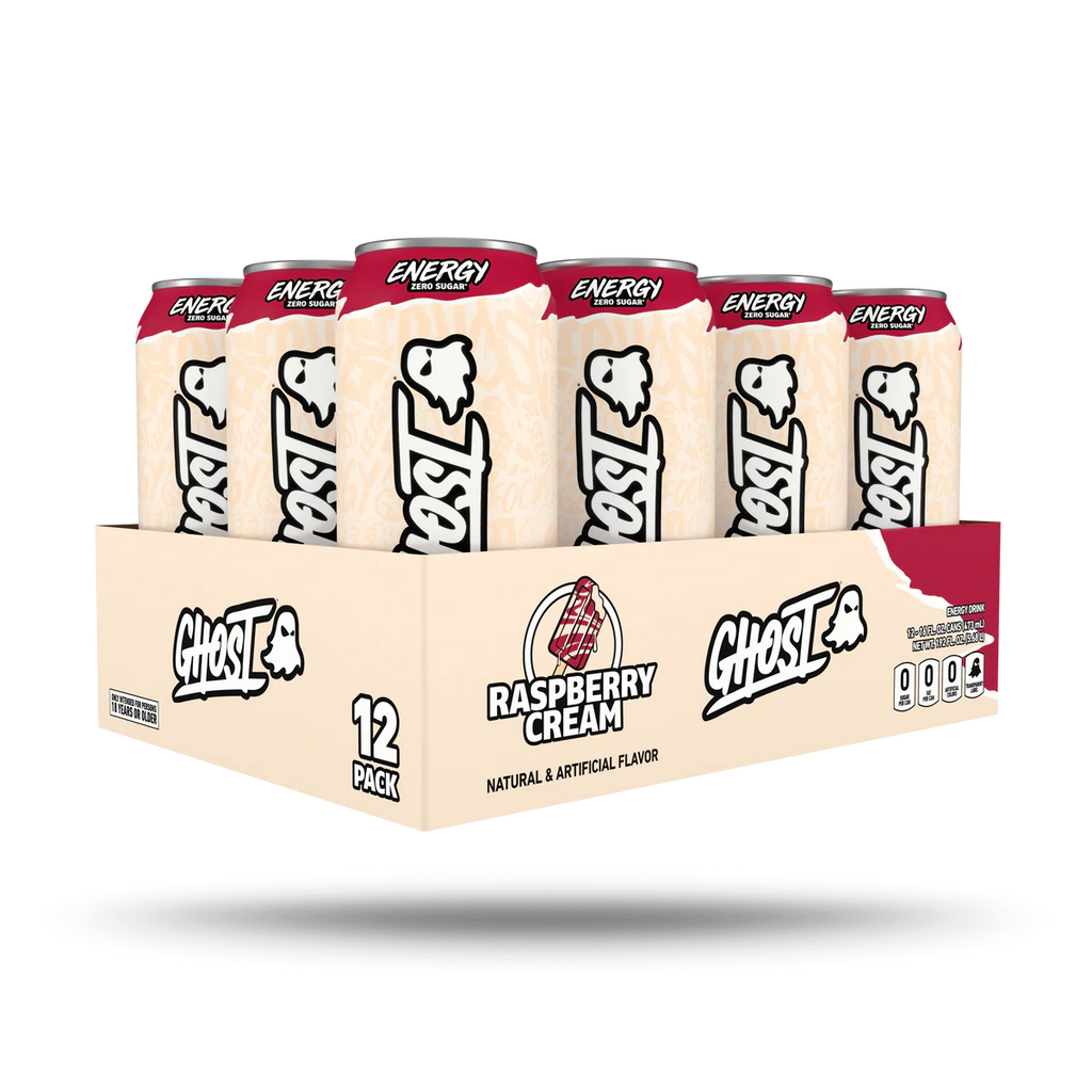 Ghost Energy Drink 16Oz 12 Pack Raspberry cream