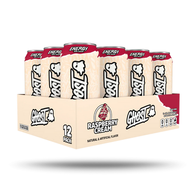 Ghost Energy Drink 16Oz 12 Pack Raspberry cream