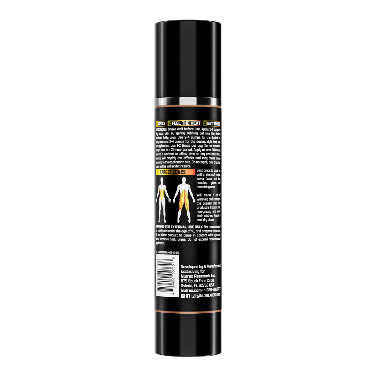 Nutrex Lipo 6 Defining Gel 120 ml portada2