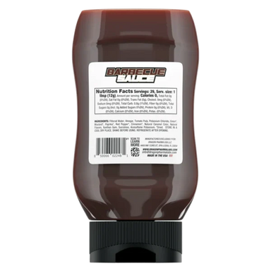 Dragon Pharma Dip Barbecue Sauce 350gr informacion nutricional