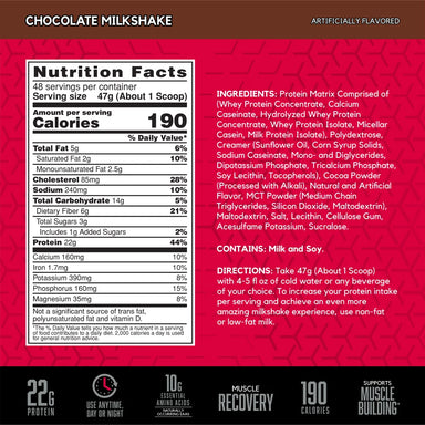 BSN Proteina Syntha 6 5 Lbs 48 Servicios informacion nutricional