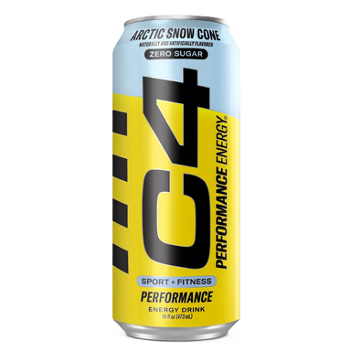 Cellucor c4 energy drink zero azucar 16 oz (12 latas) snow cone