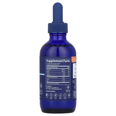 Trace Minerals Mega Mag 118 Ml Informacion nutricional