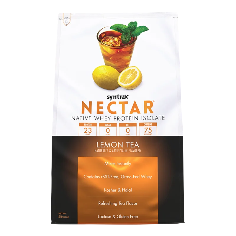Syntrax Proteina Nectar 2 Lbs 32 servicios Té de Limón