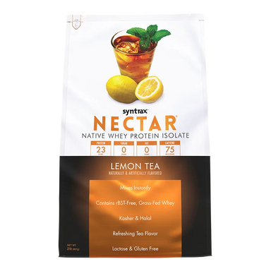 Syntrax Proteina Nectar 2 Lbs 32 servicios Té de Limón