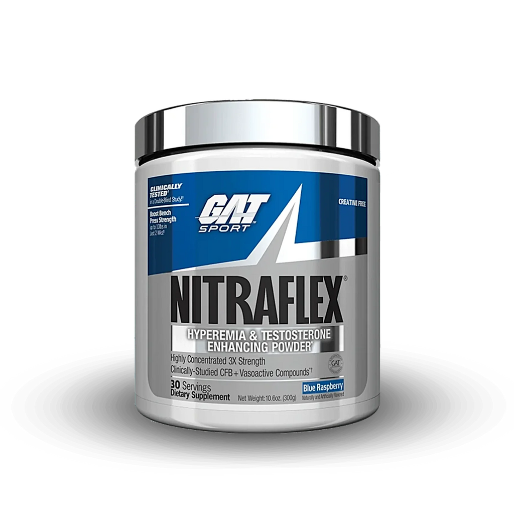 GAT Sport Nitraflex Pre Entreno 30 Servicios Mora Azul