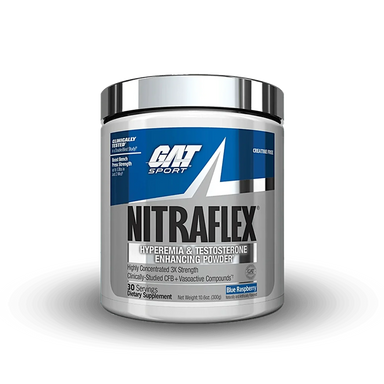 GAT Sport Nitraflex Pre Entreno 30 Servicios Mora Azul