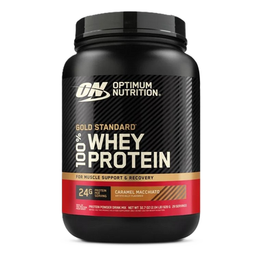 Optimum Nutrition Proteina Gold Standard 100% Whey 2 Lbs caramel machiato