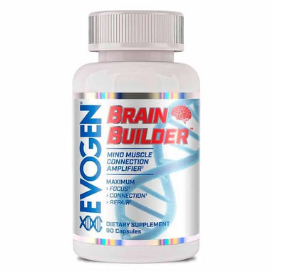 Evogen Brain Builder 90 Capsulas. Amplificador de Conexión Mente-Músculo