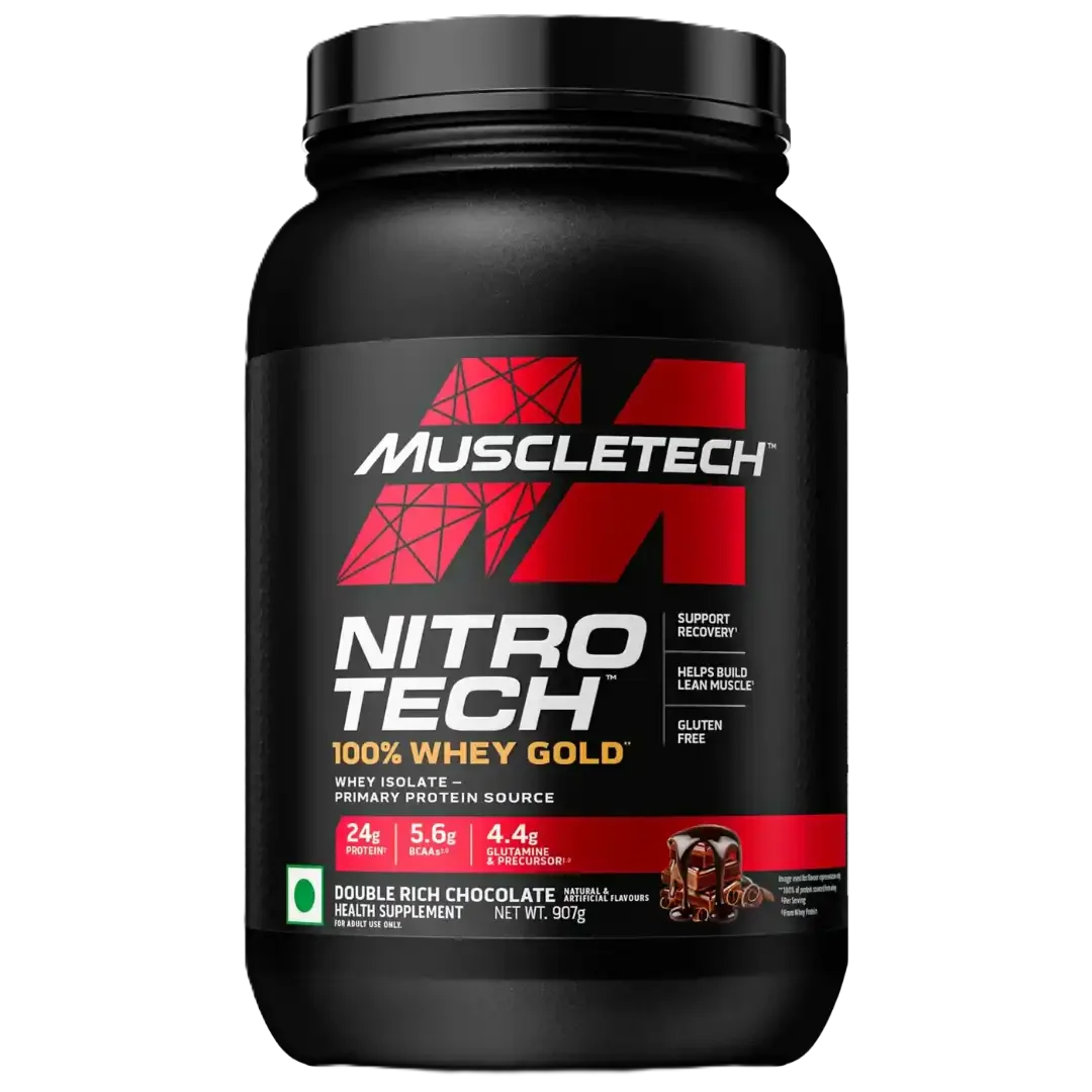 Muscletech Nitrotech 100% Whey Gold 2 Lbs 28 Serv Proteina chocolate