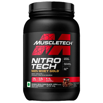 Muscletech Nitrotech 100% Whey Gold 2 Lbs 28 Serv Proteina chocolate