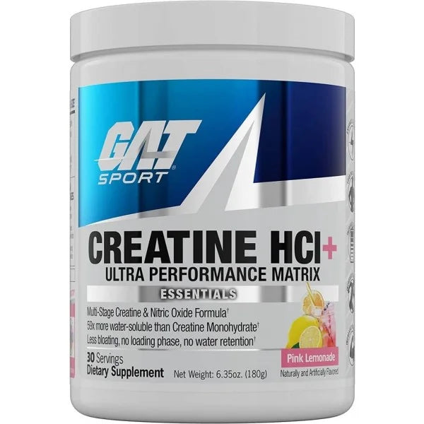 GAT Sport Creatina HCL+ 30 Servicios pink lemonade