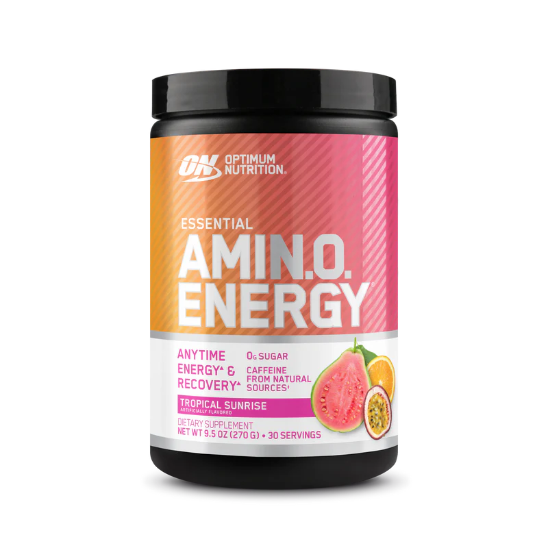 Optimum Nutrition Amino Energy 30 Servicios Tropical Sunrise