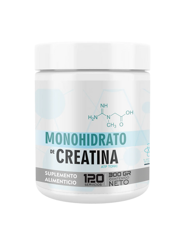 Virta Monohidrato de Creatina 300g 120 servicios