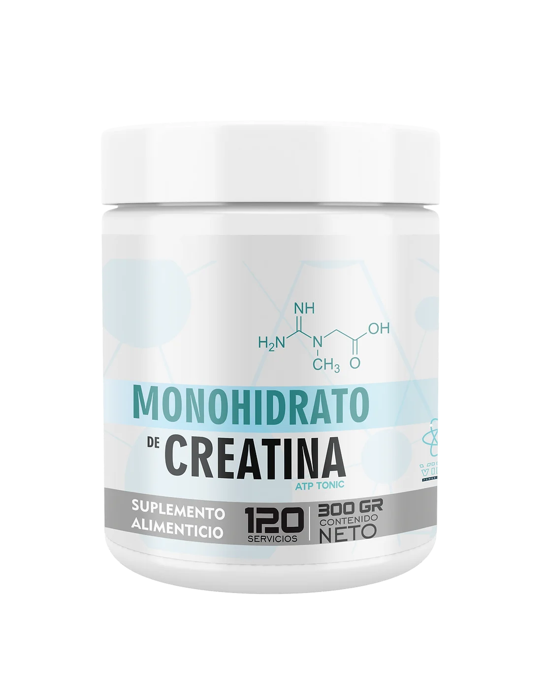 Virta Monohidrato de Creatina 300g 120 servicios