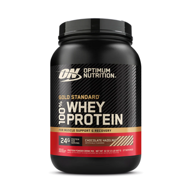 Optimum Nutrition Proteina Gold Standard 100% Whey 2 Lbs chocolate hazelnut