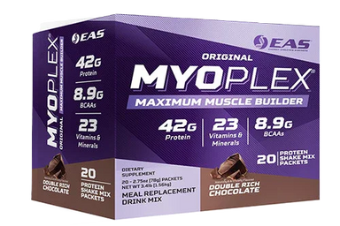 EAS Myoplex Maximum Muscle Builder 20 Packets chocolate
