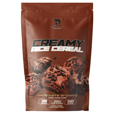 Dragon Pharma Creamy Rice Cereal 25 Servicios Chocolate Brownie Portada