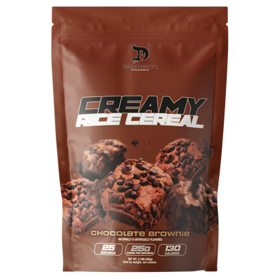 Dragon Pharma Creamy Rice Cereal 25 Servicios Chocolate Brownie Portada
