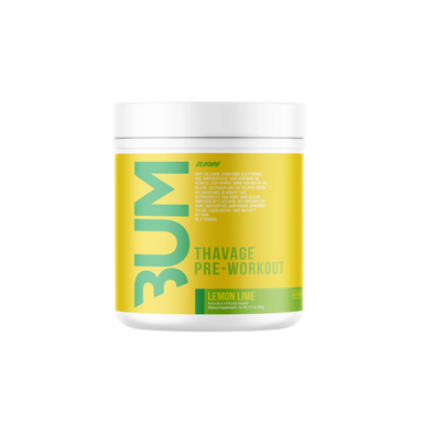 Raw Nutrition Bum Thavage Pre Entreno 40 Servicios lemon lime