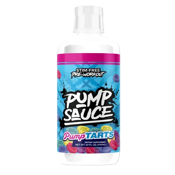 Pump Sauce Stim-Free Pre Entreno 32 servicios pump tarts