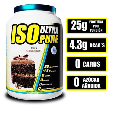 BHP Nutrition Iso Ultra Pure 2Lbs Proteina Sabor Chocolate