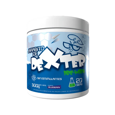 Essentials Jarabito De Dexter Pre Entreno 20 Servicios mora azul