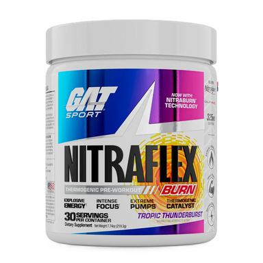GAT Sports Nitraflex Burn 30 Servicios tropic thunderburst
