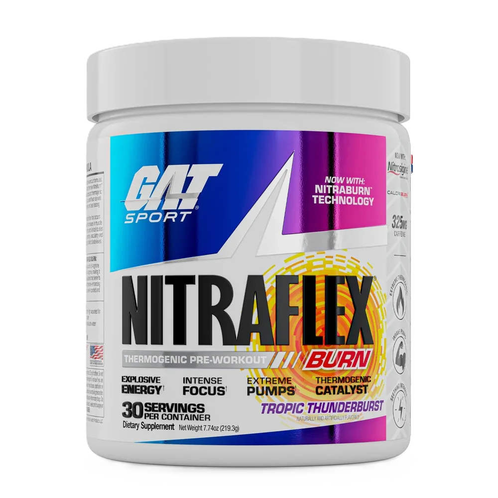 GAT Sports Nitraflex Burn 30 Servicios tropic thunderburst
