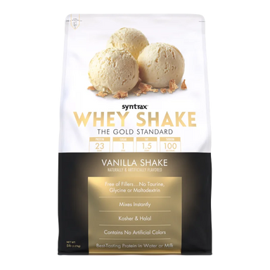 Syntrax Whey Shake Proteina 5 Libras 75 Servicios Vainilla