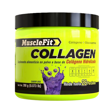 Musclefit Colageno Hidrolizado 26 Servicios uva
