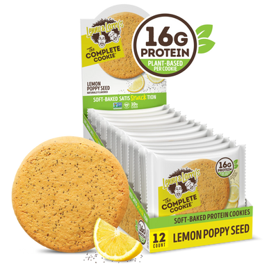 Lenny and Larry The complete Cookie 12 Galletas lemon poppy